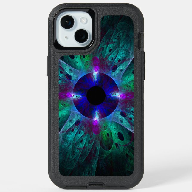 The Eye Abstract Art Otterbox iPhone Case (Back)