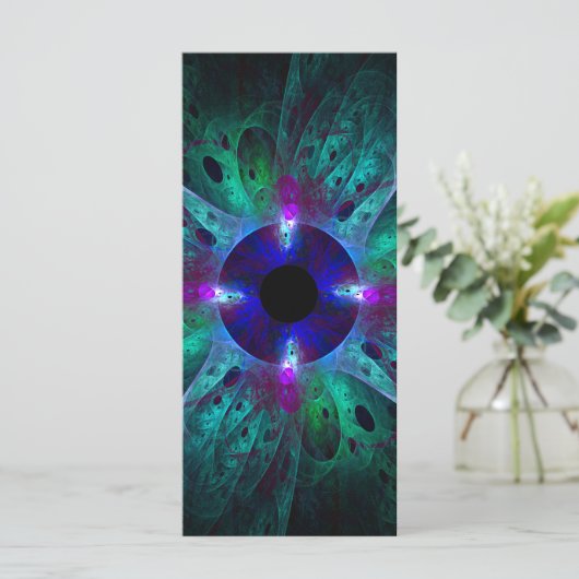 The Eye Abstract Art Rack Card (Standing Front)