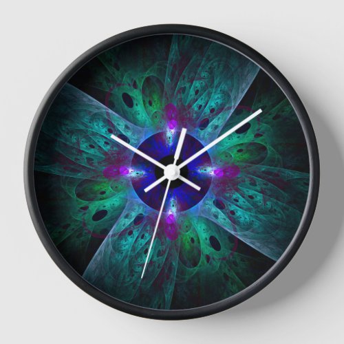 The Eye Abstract Art Round Clock