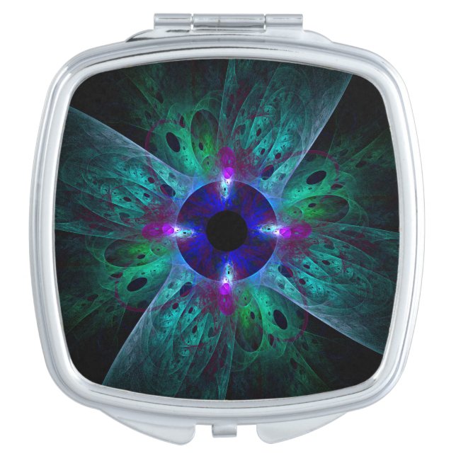 The Eye Abstract Art Square Vanity Mirror (Front)