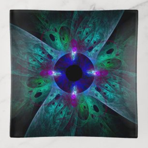 The Eye Abstract Art Trinket Tray
