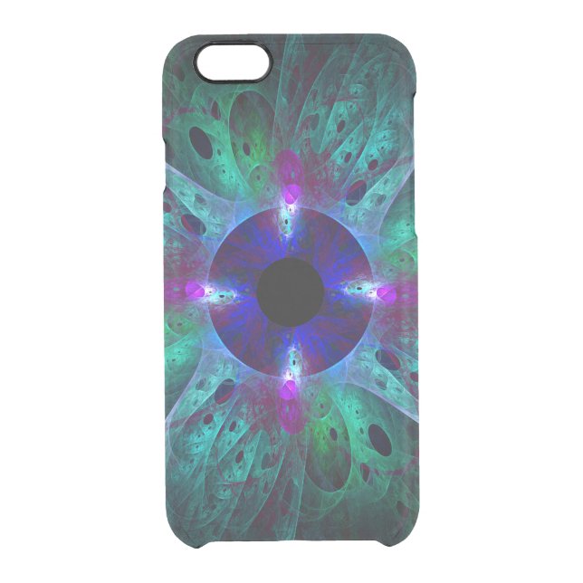 The Eye Abstract Art Uncommon iPhone Case (Back)
