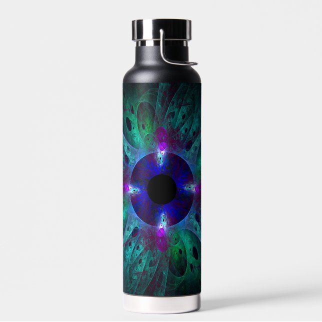 The Eye Abstract Art Water Bottle (Left)