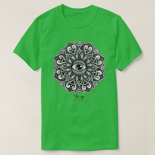 The eye mandala T-Shirt (Design Front)