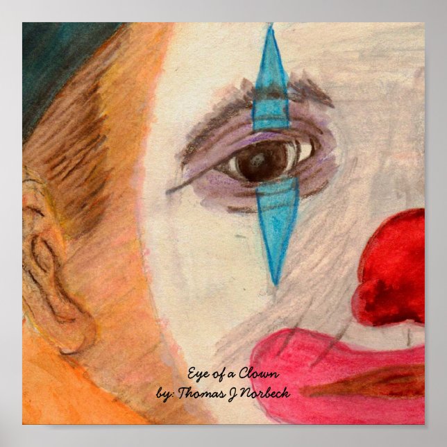 The Eye of a Clown Poster (Front)