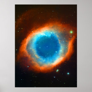 The Eye of God - Helix Nebula Astronomy Image Poster