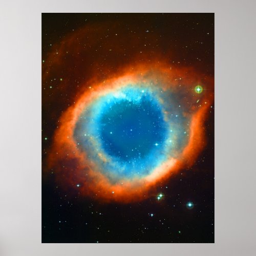 The Eye of God _ Helix Nebula Astronomy Image Poster