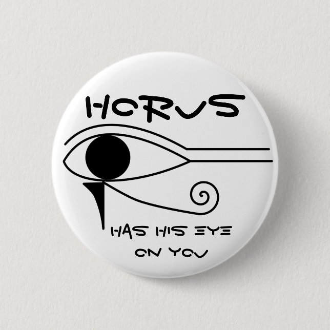The Eye of Horus Button (Front)