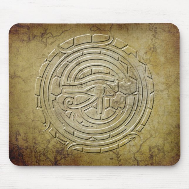 The Eye of Horus - embossed look Mouse Pad (Front)