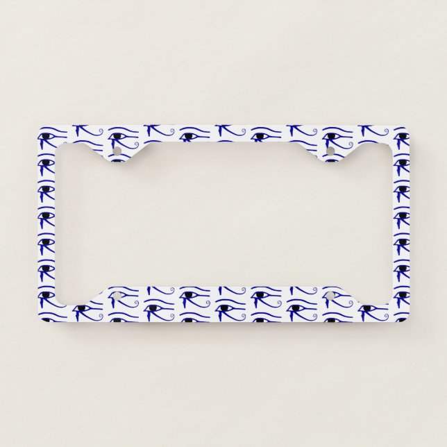The Eye of Horus License Plate Frame (Front)