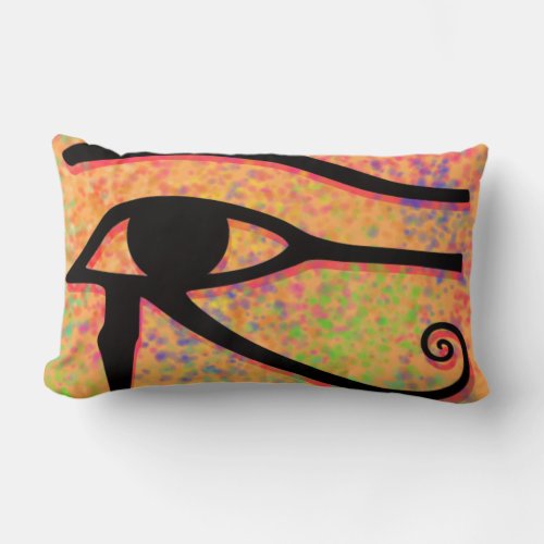 The Eye of Horus Lumbar Pillow