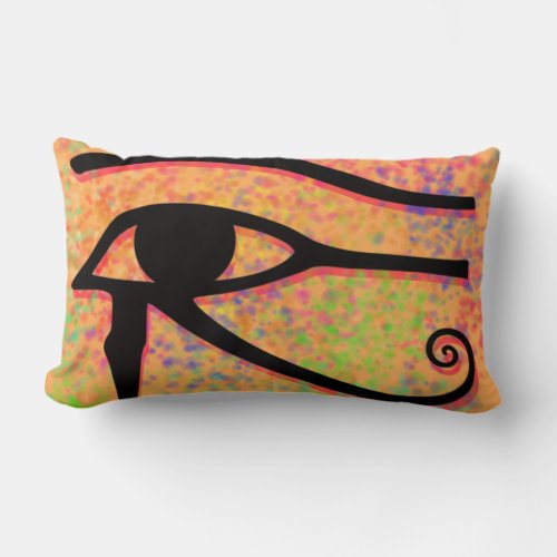 The Eye of Horus Lumbar Pillow