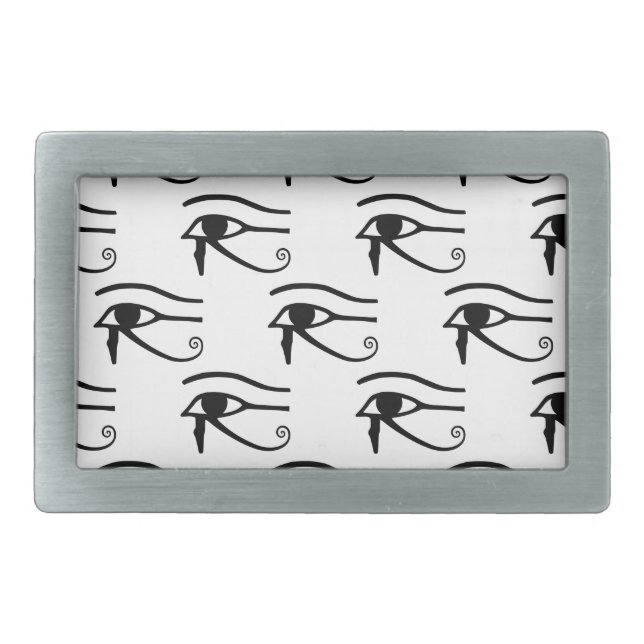 The Eye Of Horus Pattern Belt Buckle (Front)