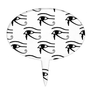 The Eye Of Horus Pattern Cake Topper