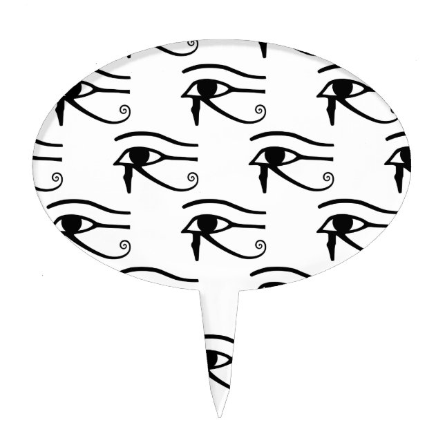 The Eye Of Horus Pattern Cake Topper (Front)
