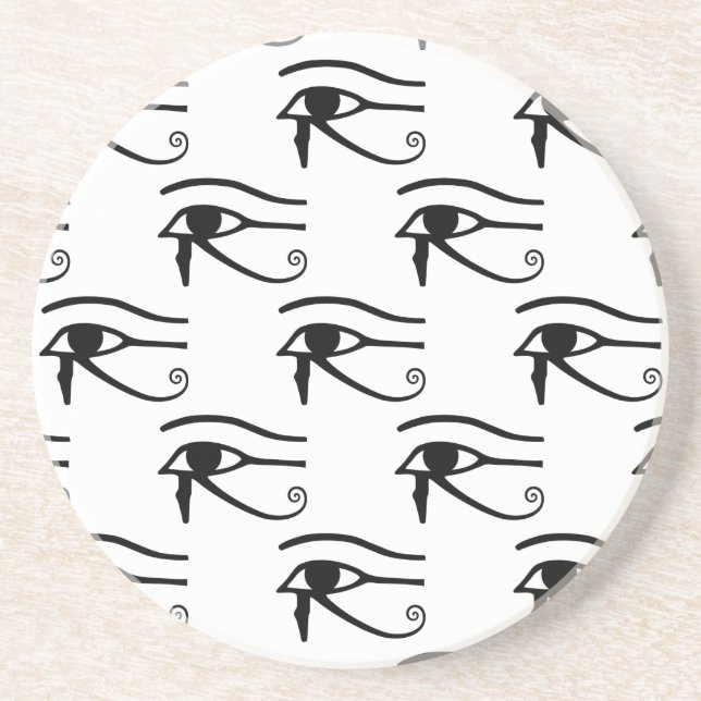 The Eye Of Horus Pattern Coaster (Front)