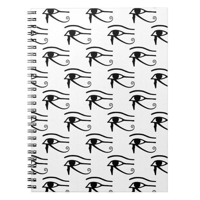 The Eye Of Horus Pattern Notebook (Front)