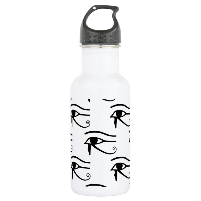 The Eye Of Horus Pattern Water Bottle (Front)