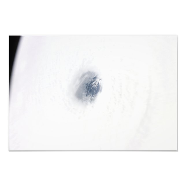 The eye of Hurricane Rita Photo Print (Front)