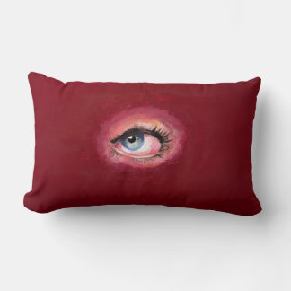 The Eye of Mystery Lumbar Pillow