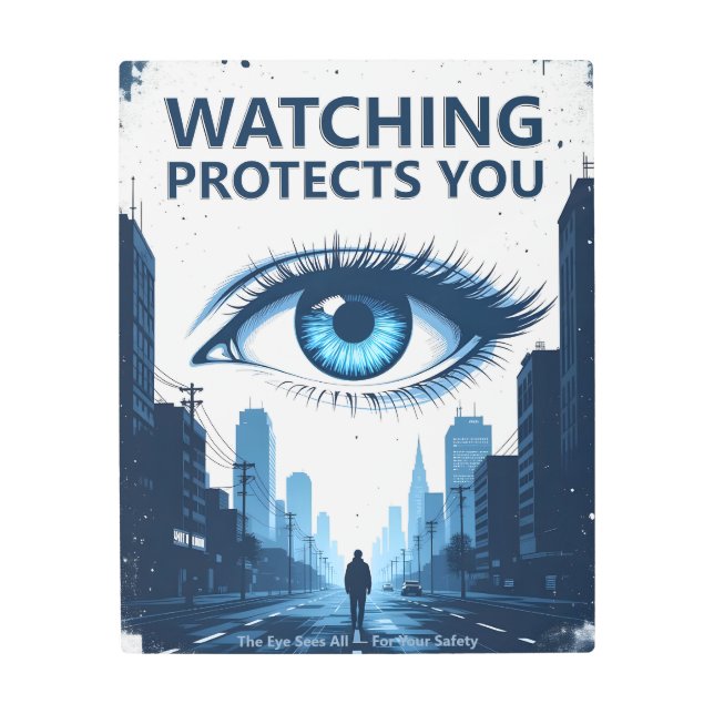 The Eye Of Order Metal Print (Front)