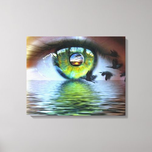 The Eye of the Beholder Canvas Print