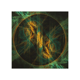 The Eye of the Jungle Abstract Art