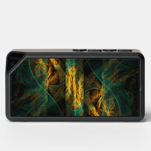 The Eye of the Jungle Abstract Art Bluetooth Speaker