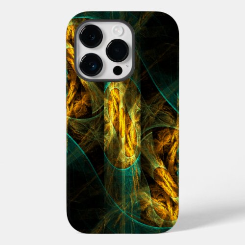 The Eye of the Jungle Abstract Art Case_Mate iPhone 14 Pro Case