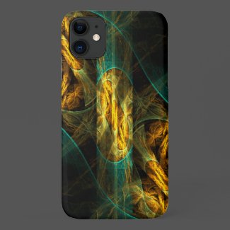 The Eye of the Jungle Abstract Art Case-Mate iPhone Case