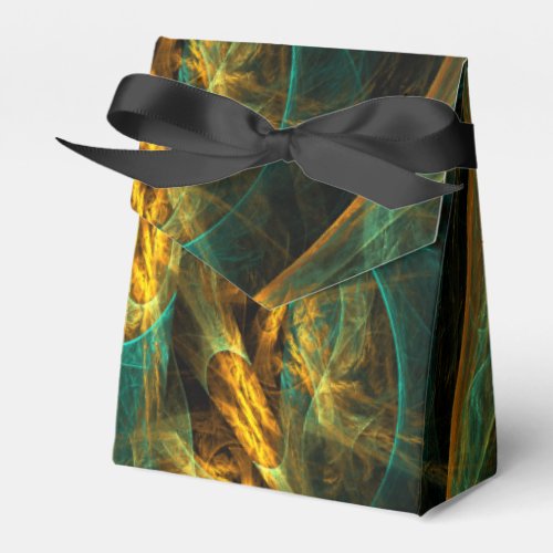 The Eye of the Jungle Abstract Art Favor Boxes