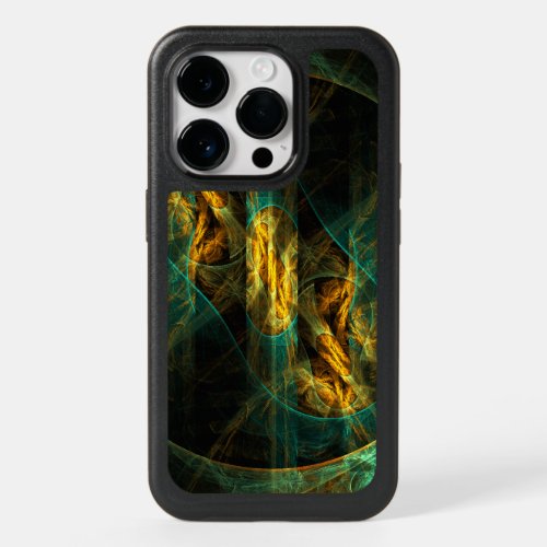 The Eye of the Jungle Abstract Art OtterBox iPhone 14 Pro Case
