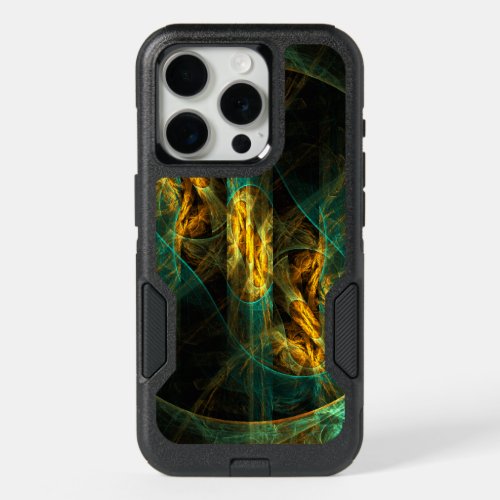 The Eye of the Jungle Abstract Art iPhone 15 Pro Case