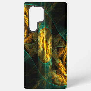 The Eye of the Jungle Abstract Art Samsung Galaxy S22 Ultra Case