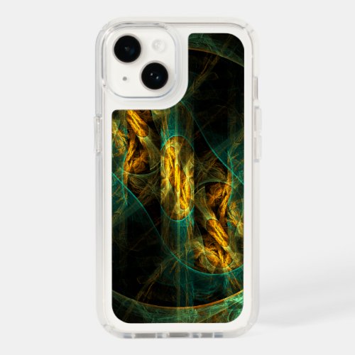 The Eye of the Jungle Abstract Art Speck iPhone 14 Case