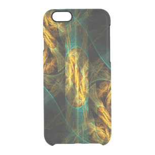 The Eye of the Jungle Abstract Art Clear iPhone 6/6S Case