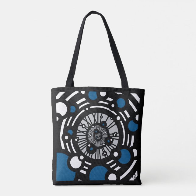 The Eye of Time Tote Bag (Back)