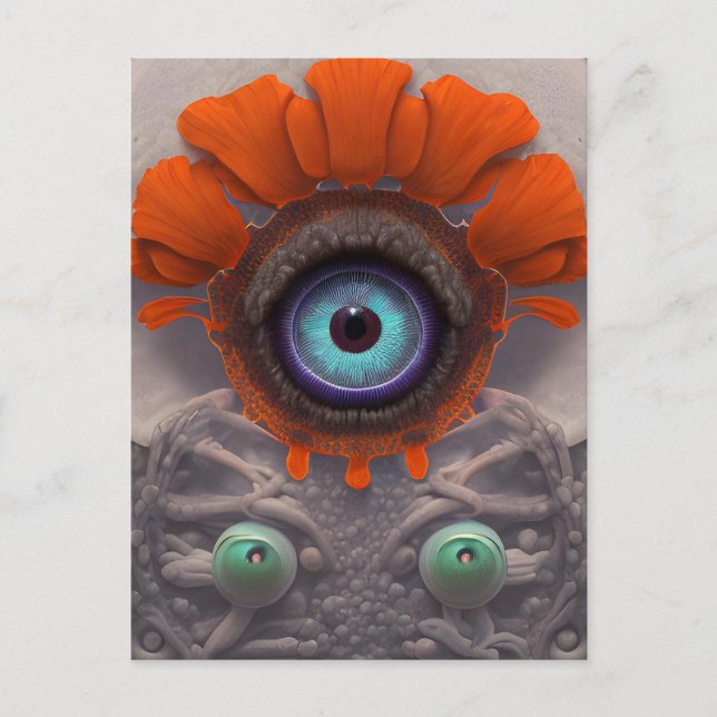 The Eyeball Plant Postcard (Front)