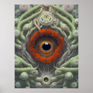 The Eyeball Plant Poster