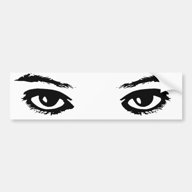 The Eyes Have It Bumper Sticker (Front)