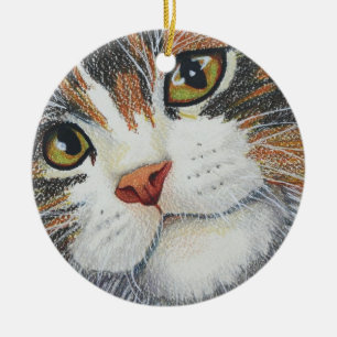 The Eyes Have It Ceramic Ornament