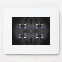 the eyes have it White Mouse Pad