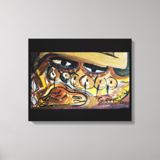 The Eyes of the Cemi Canvas Print