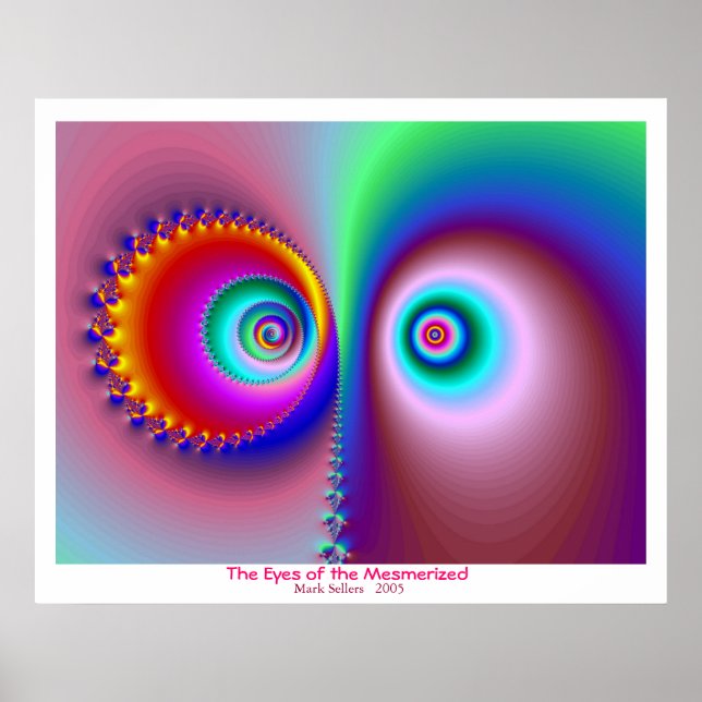 The Eyes of the Mesmerized Poster (Front)