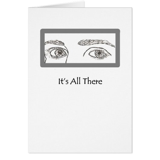 The Eyes Say It All Collection Cards (Front)