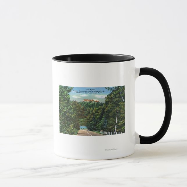 The Eyrie, John D Rockefeller Jr Home Mug (Right)