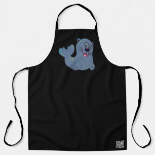 The Fabric Seal At Zazzle Mascot Logo Character Apron