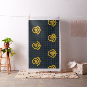 The Fabric: Tartan + Logo Fabric