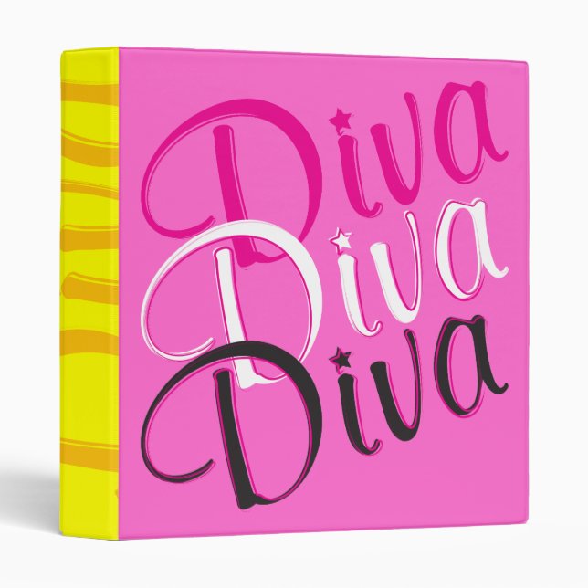 The Fabulous Diva Binder (Front/Spine)