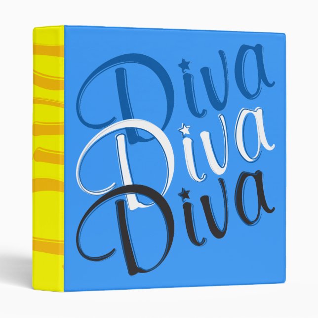 The Fabulous Diva Binder (Front/Spine)